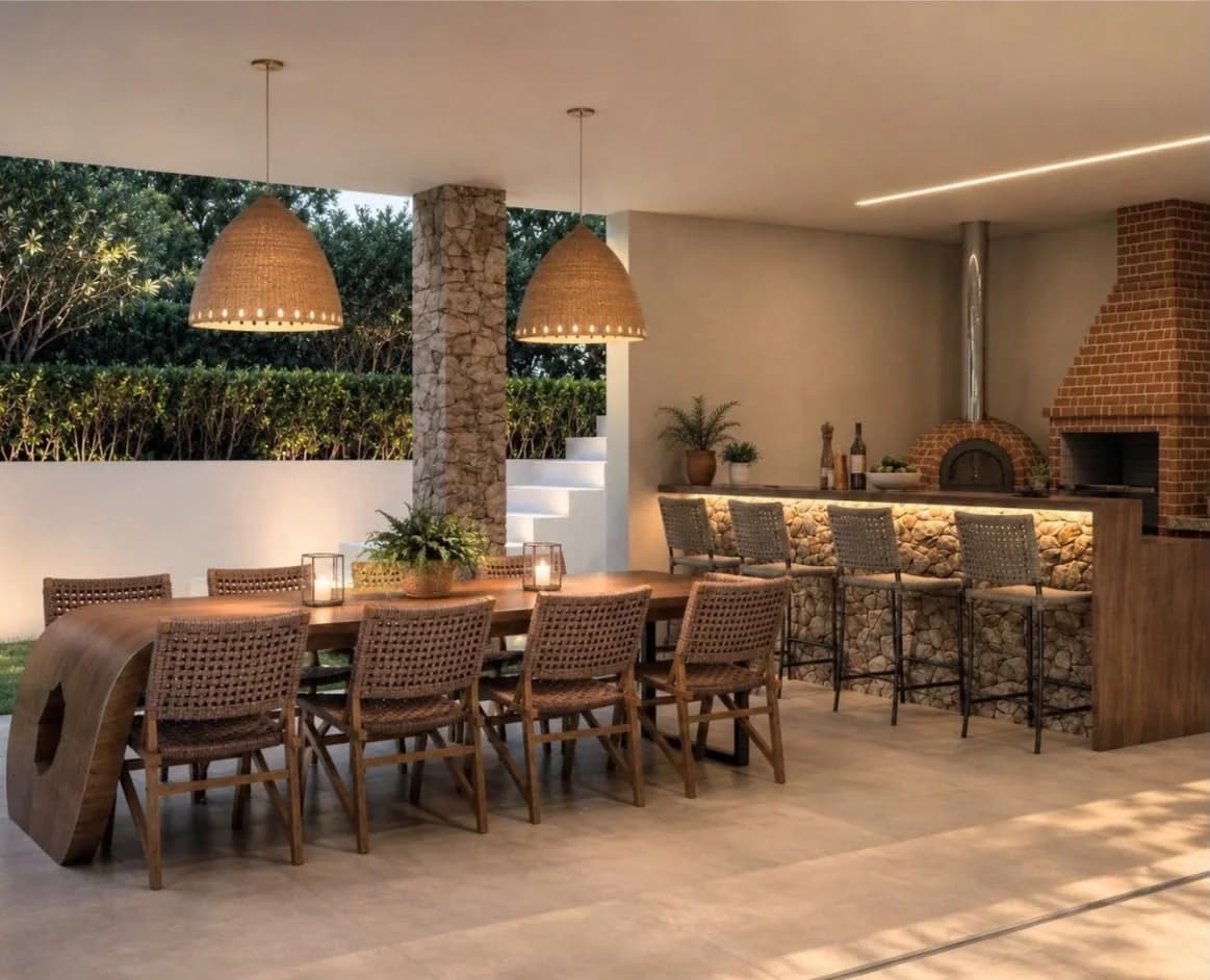 Ambientes residenciais integrados